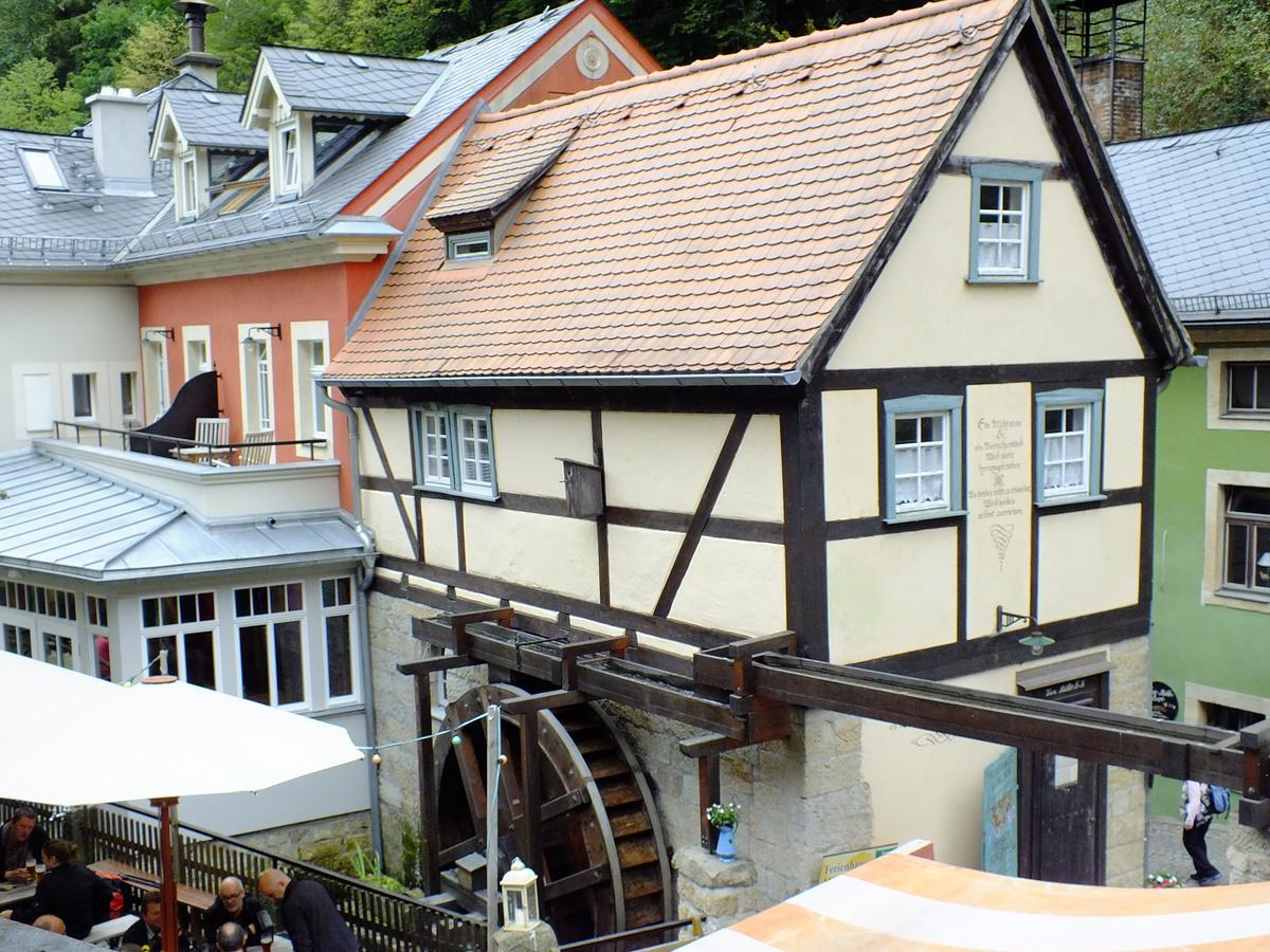 Bio-Hotel Zur Muehle Bad Schandau Exteriör bild