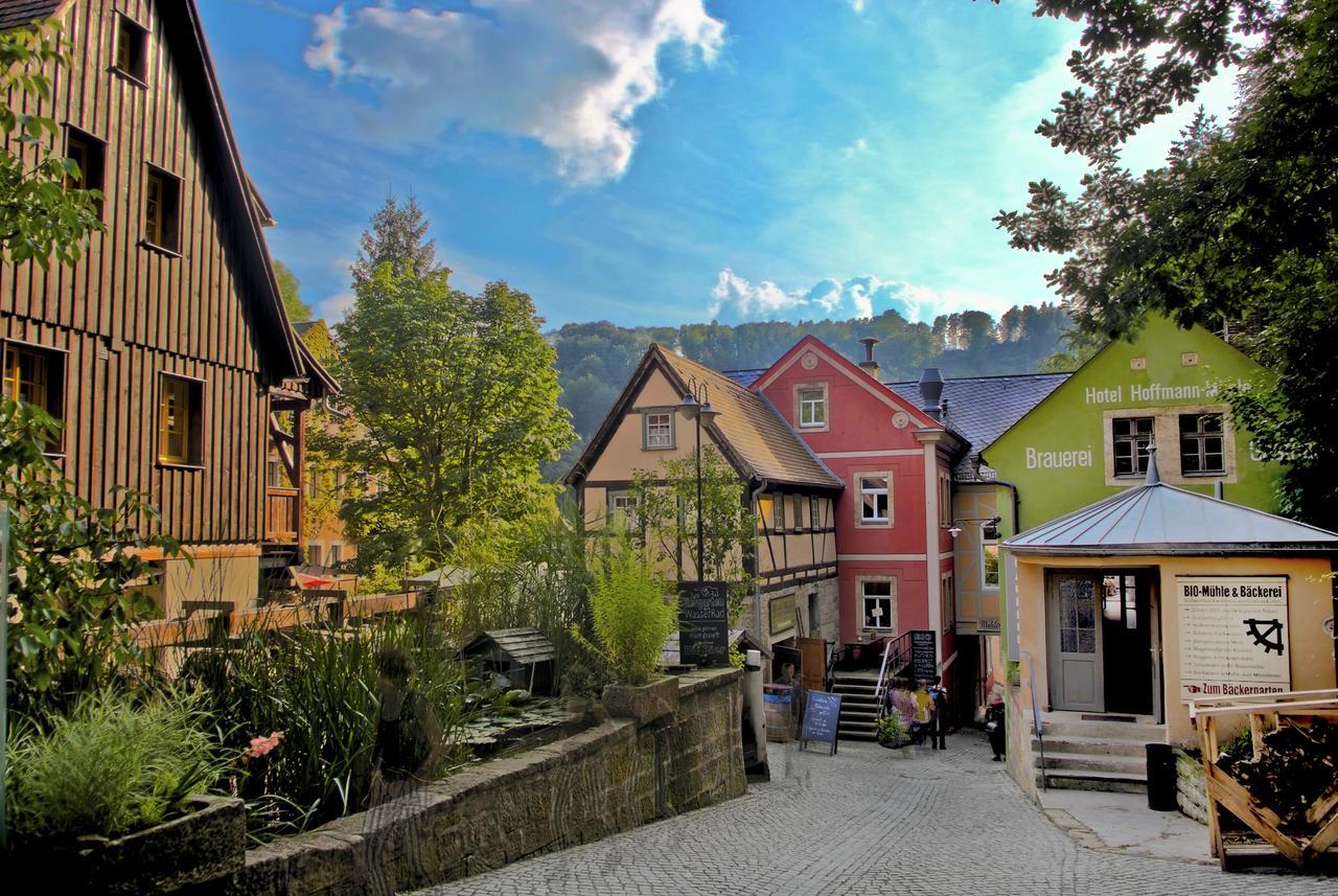 Bio-Hotel Zur Muehle Bad Schandau Exteriör bild