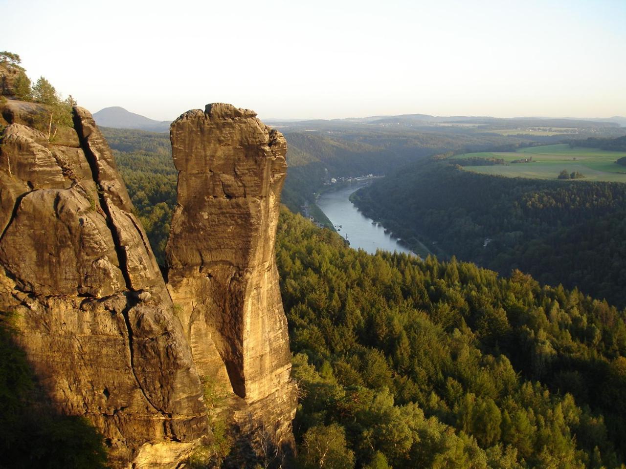 Bio-Hotel Zur Muehle Bad Schandau Exteriör bild
